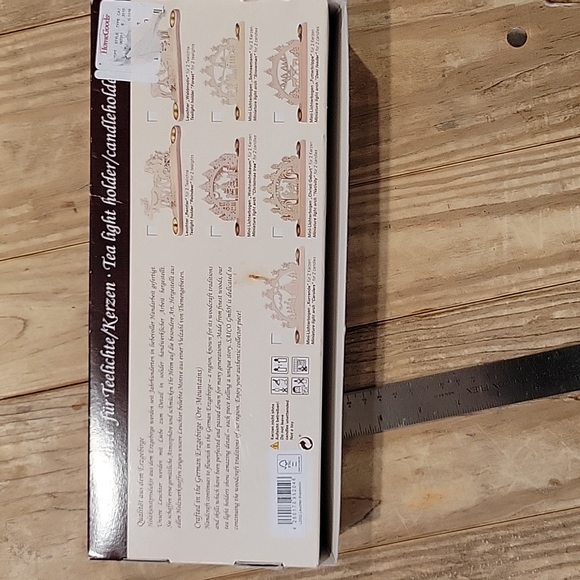 Wood 3D Winter Scene Tea Light Holder - Picture 6 of 8